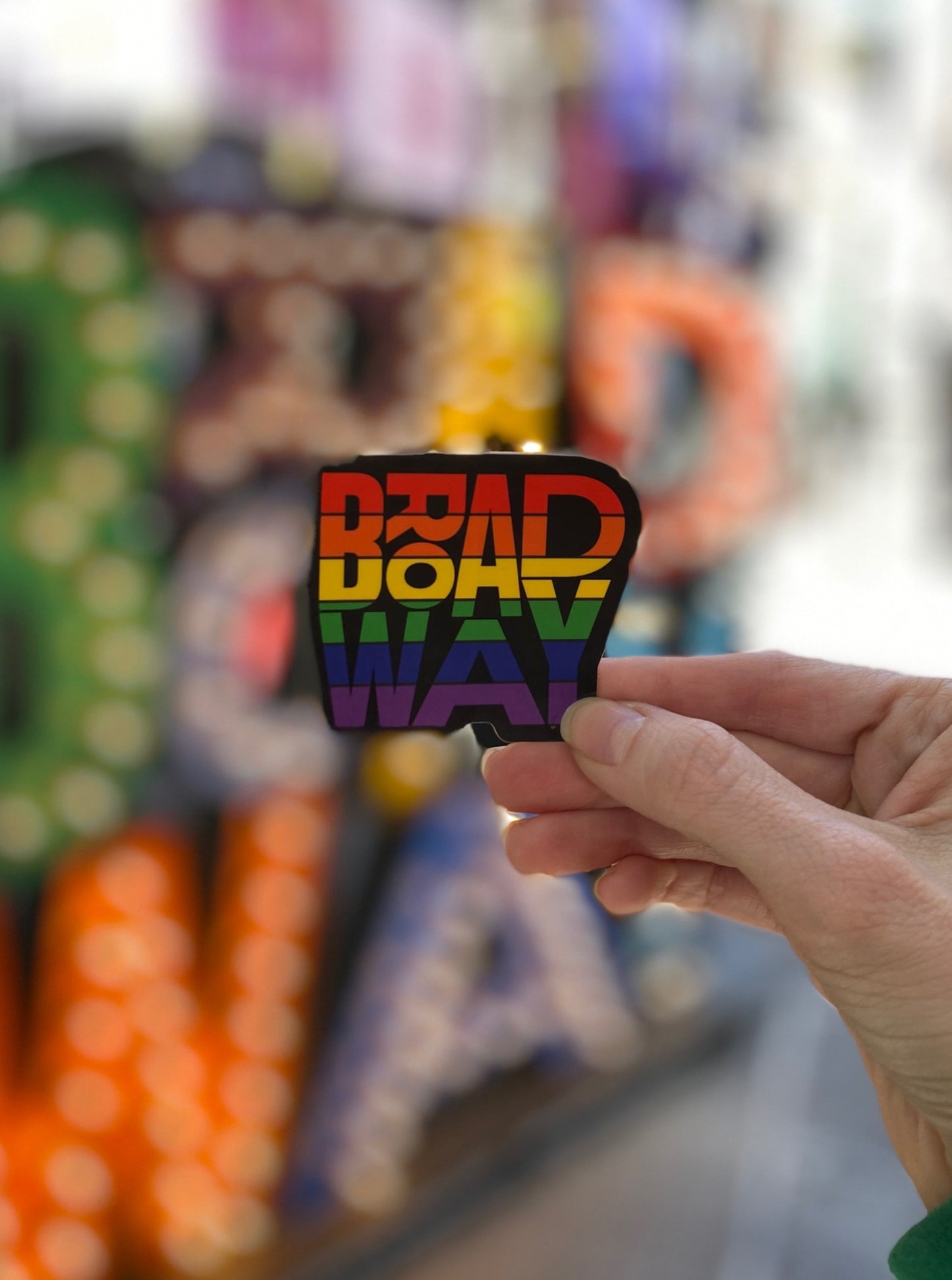 Broadway Pride Sticker