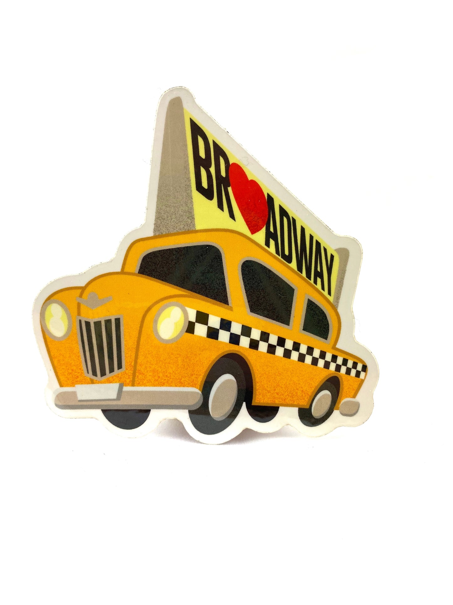 Taxi Cab Sticker