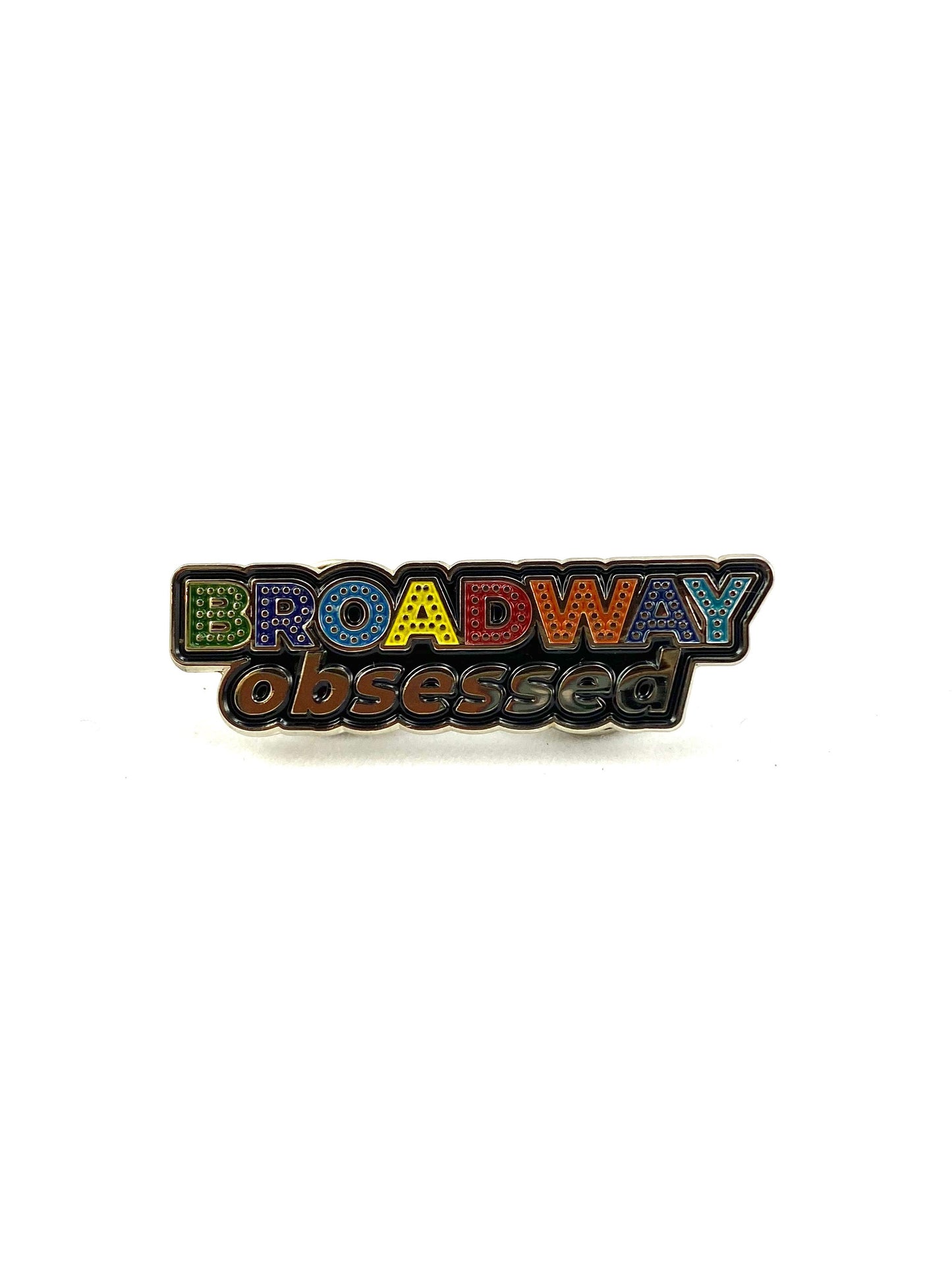 Broadway Obsessed Enamel Pin
