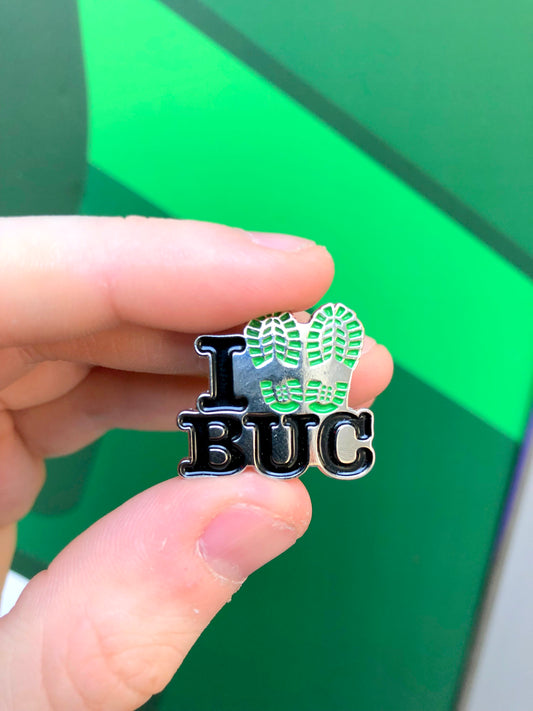 I Walked BUC Enamel Pin