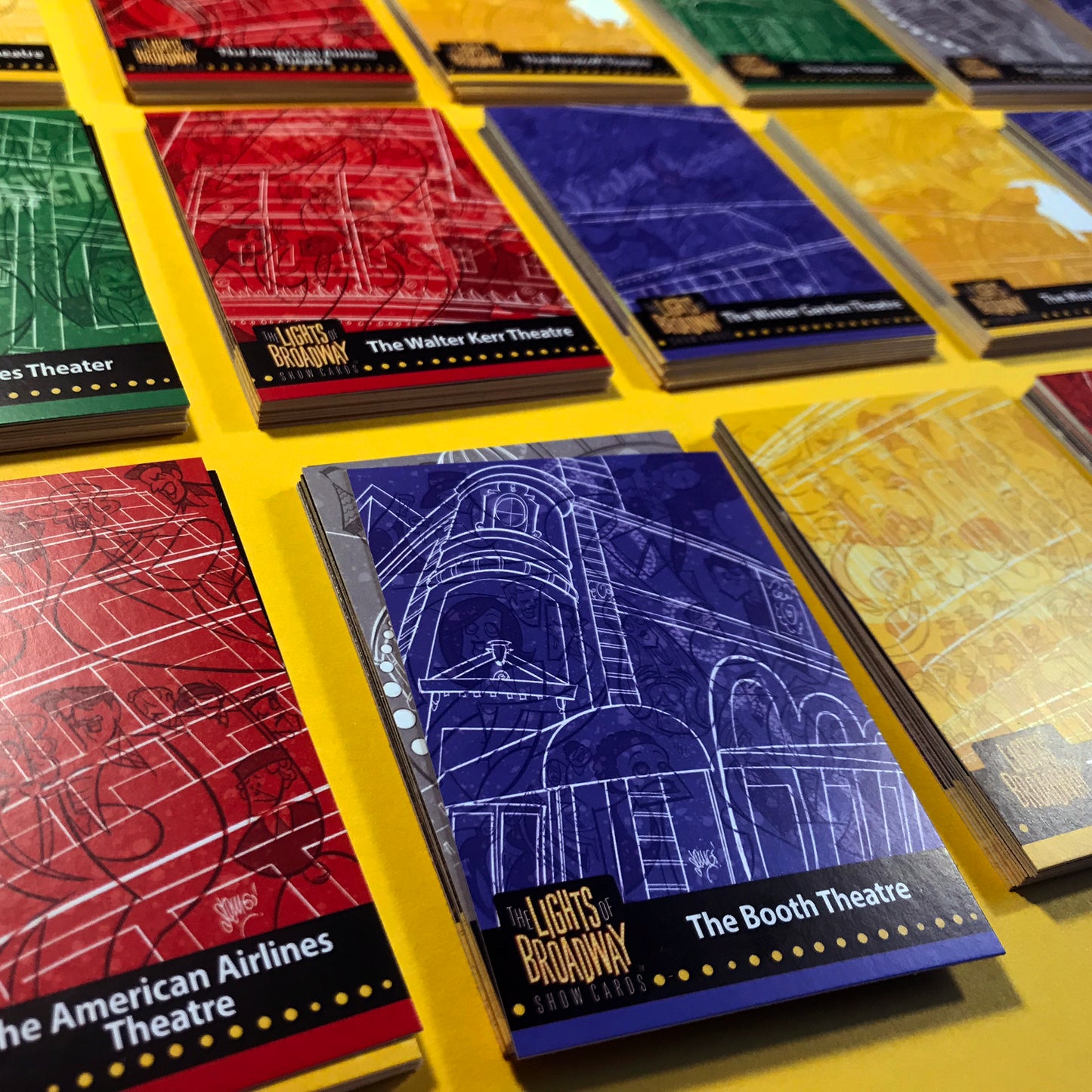 Lights of Broadway Special Edition Theatre 2020 Show Cards