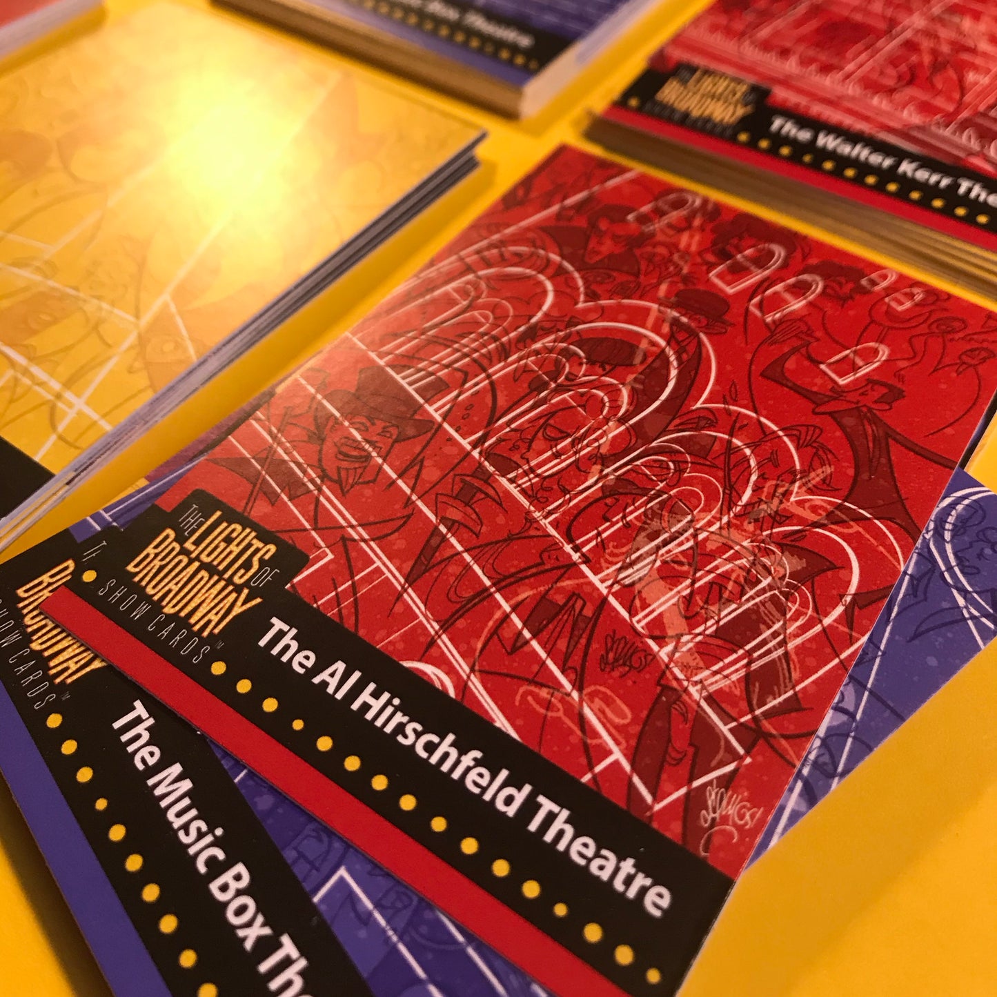 Lights of Broadway Special Edition Theatre 2020 Show Cards