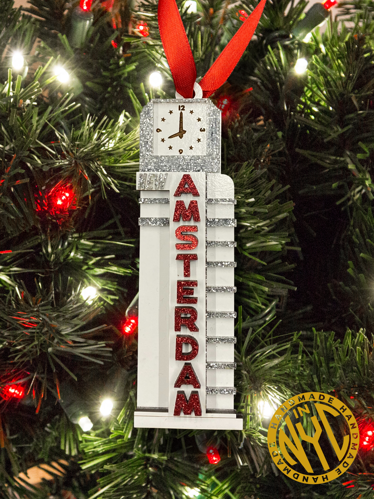 New Amsterdam Theatre Marquee Ornament (2021 Collection)