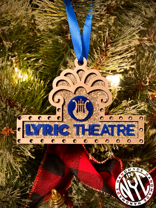 Lyric Theatre Marquee Ornament (2020 Collection)