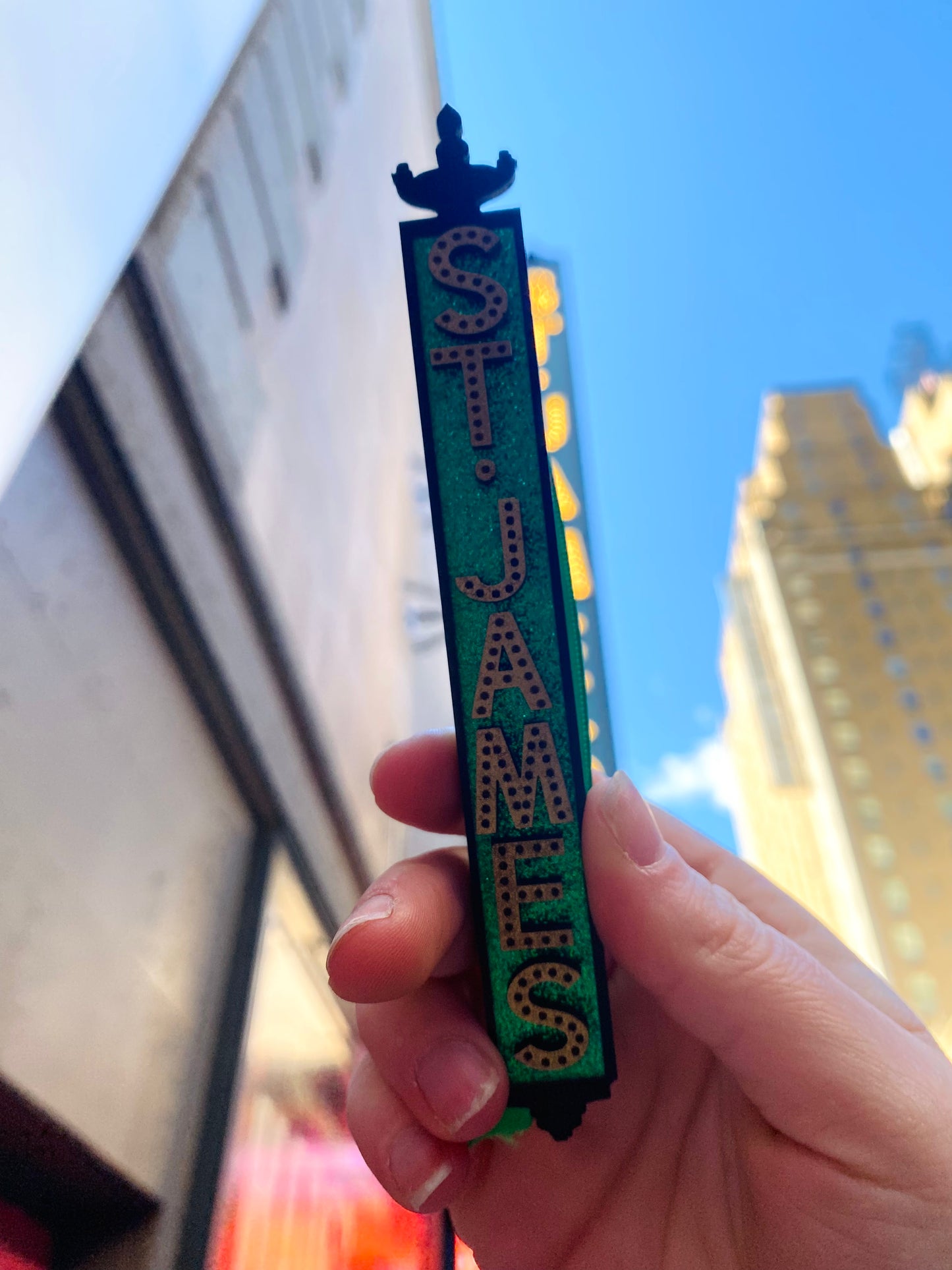 St. James Theatre Marquee Ornament (2021 Collection)